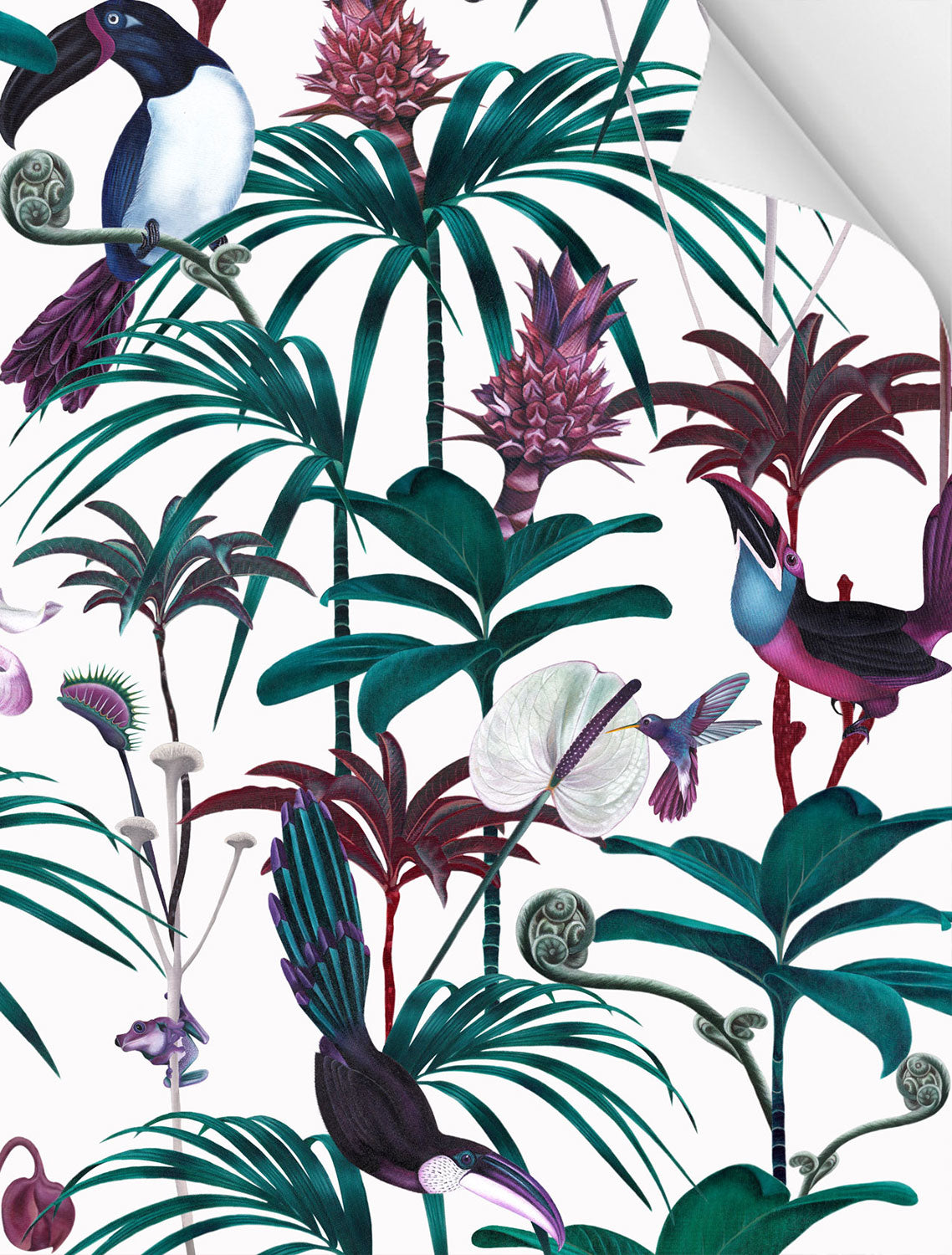 Witch and Watchman | Xanadu Light Luxury Wallpaper sample